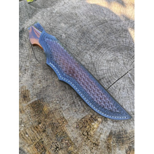 ГАРЯЧИЙ СНІГ ніж ручної роботи майстра студії MV Knify, сталь K390 в обкладках 95х18, 64 HRC. Photo 2